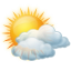 donderdag: Gedeeltelijk bewolkt
