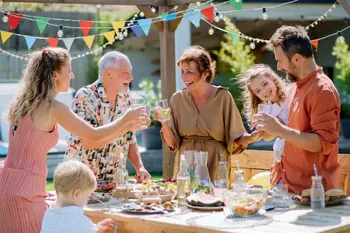 Organiseer een tuinfeest